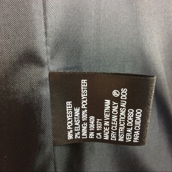 Tahari Black And White Gingham Open Front Jacket - Picture 6 of 7